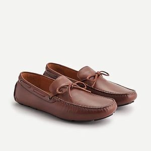 NWB J.Crew Kenton Driving Moccasins Brown size 8.5